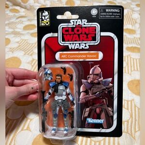 NIB Star Wars The Clone Wars ARC Commander Havoc Action Figure